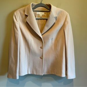 Vintage Petite Sophisticate Wool and Cashmere Coat